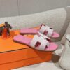 Sandalias Hermes - Oran Rose Porcelaine