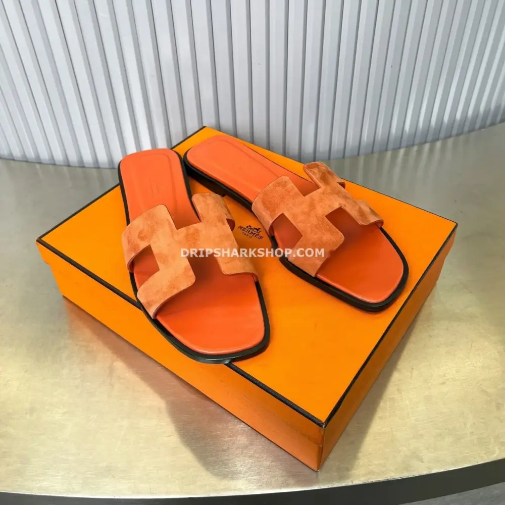 Sandalias Hermes - Oran Naranja