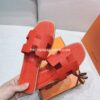 Sandalias Hermes - Oran Naranja