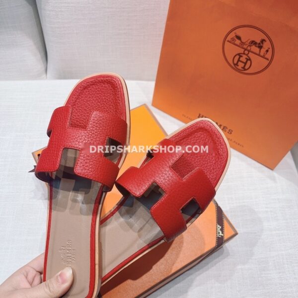 Sandalias Hermes - Oran Rojo