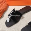Sandalias Hermes - Oran Negro