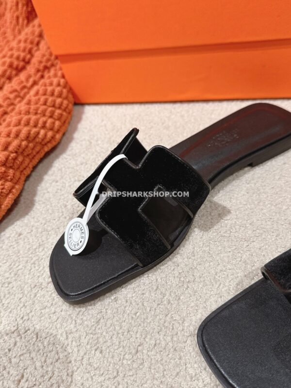 Sandalias Hermes - Oran Negro