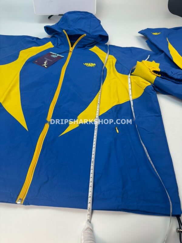 Conjunto corto Syna - azul y amarillo