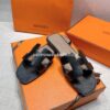 5bb75878 Sandalias Hermes - Oran Negro