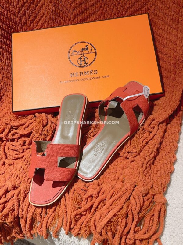 Sandalias Hermes - Oran Naranja