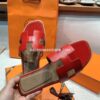 Sandalias Hermes - Oran Rojo