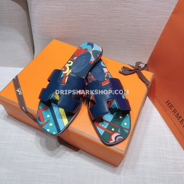 Sandalias Hermes - Oran estampado «Faubourg Rainbow»