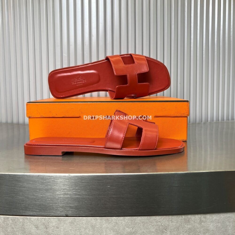 Sandalias Hermes - Oran Rouge Rubis