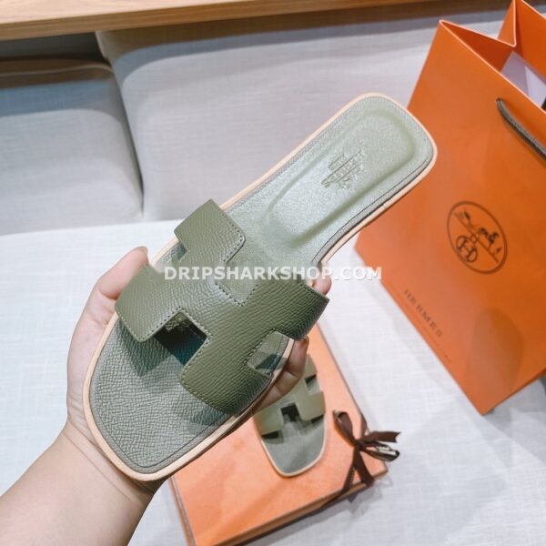 Sandalias Hermes - Oran Vert cactus