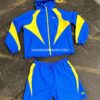 Conjunto corto Syna - azul y amarillo