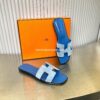 Sandalias Hermes - Oran Bleu Cameo