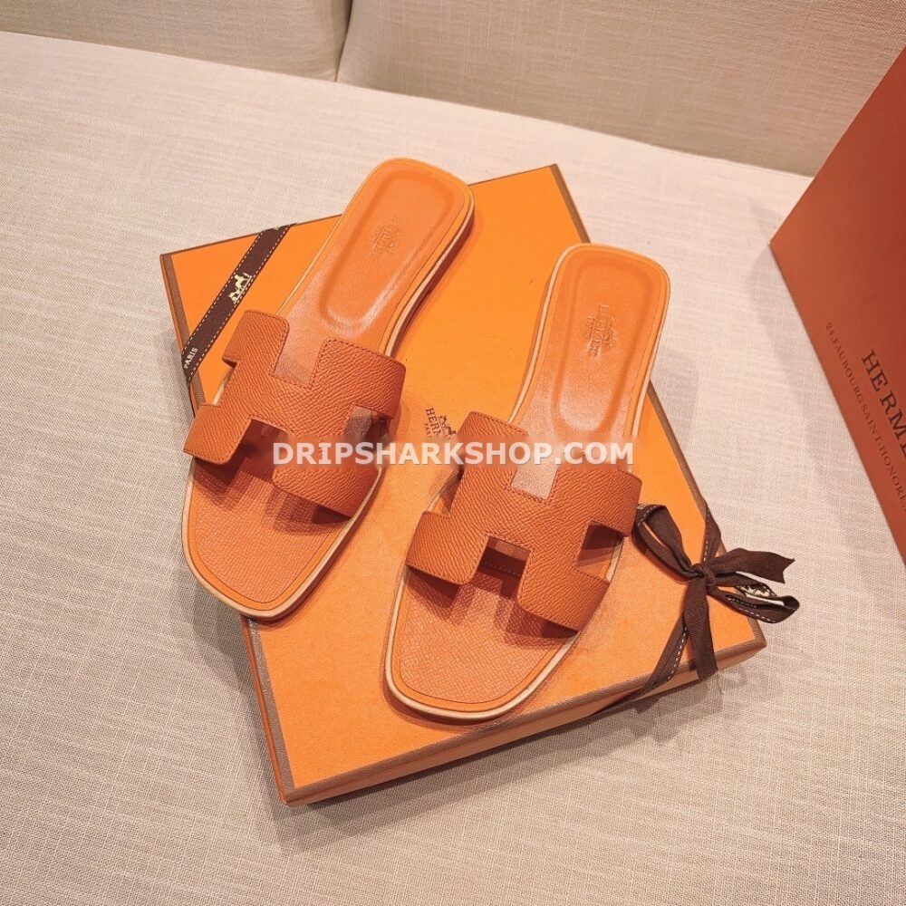 Sandalias Hermes - Oran Naranja