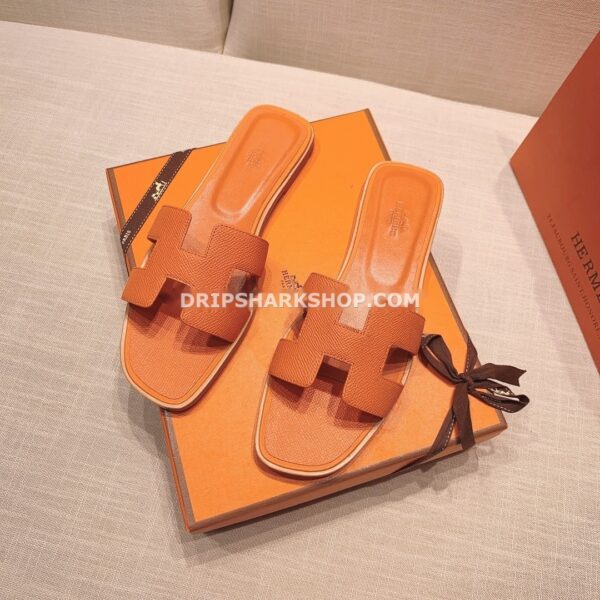 Sandalias Hermes - Oran Naranja