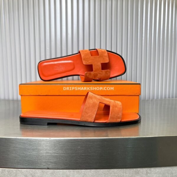 Sandalias Hermes - Oran Naranja