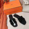 Sandalias Hermes - Oran Negro