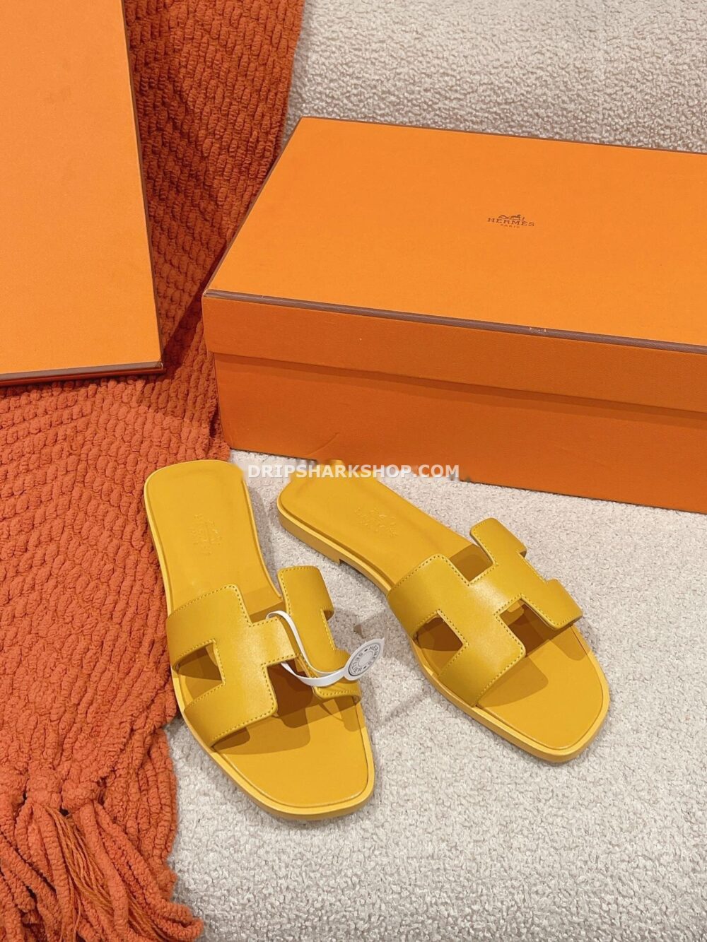 Sandalias Hermes - Oran Amarillo