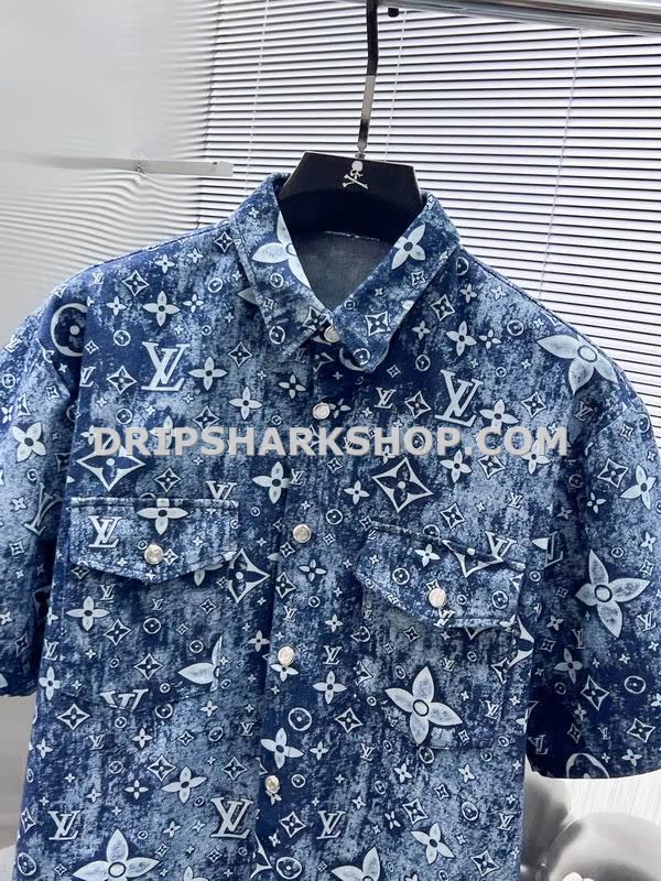 Conjunto corto Louis Vuitton - Azul
