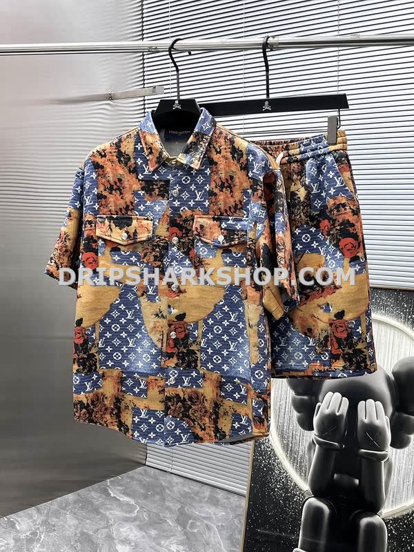 Conjunto corto Louis Vuitton - Naranja