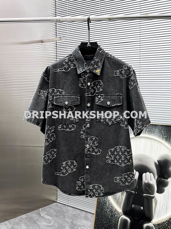 Conjunto corto Louis Vuitton - Negro