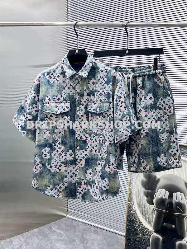 Conjunto corto Louis Vuitton - Verde