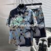 Conjunto corto Louis Vuitton - Gris