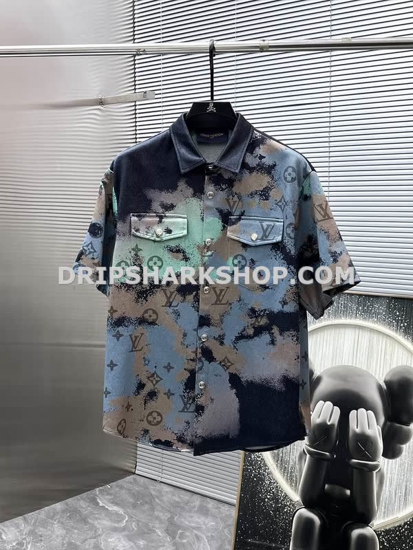 Conjunto corto Louis Vuitton - Gris