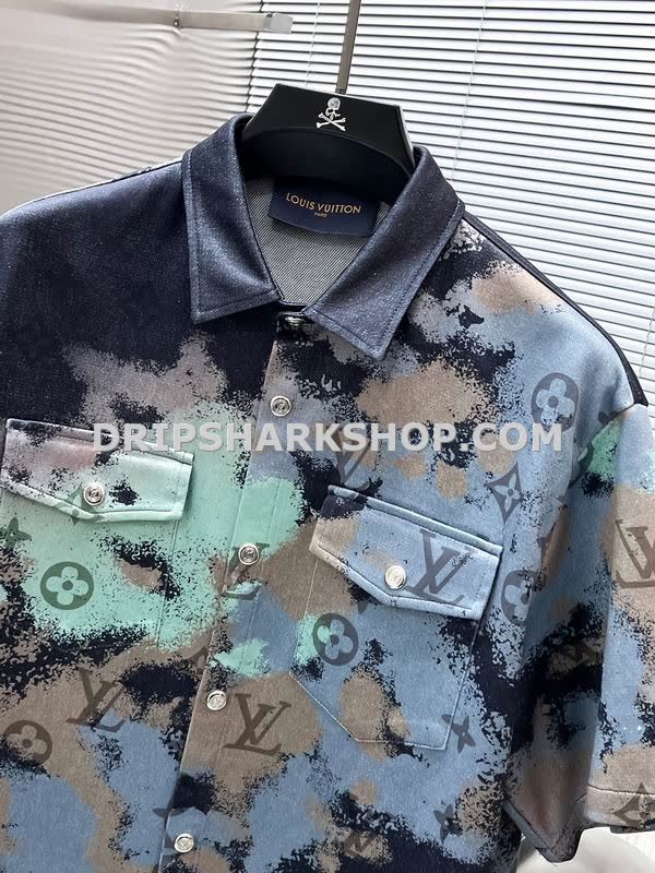 Conjunto corto Louis Vuitton - Gris