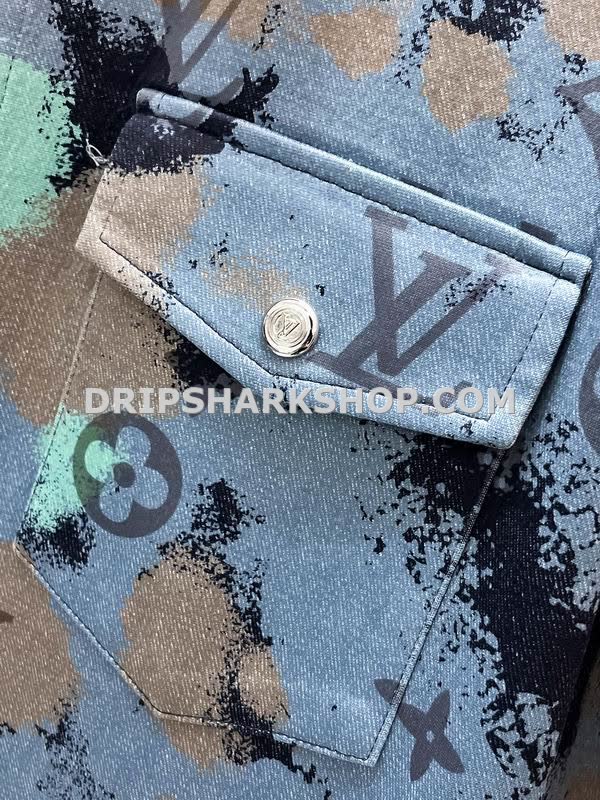 Conjunto corto Louis Vuitton - Gris