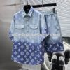 Conjunto corto Louis Vuitton - Azul