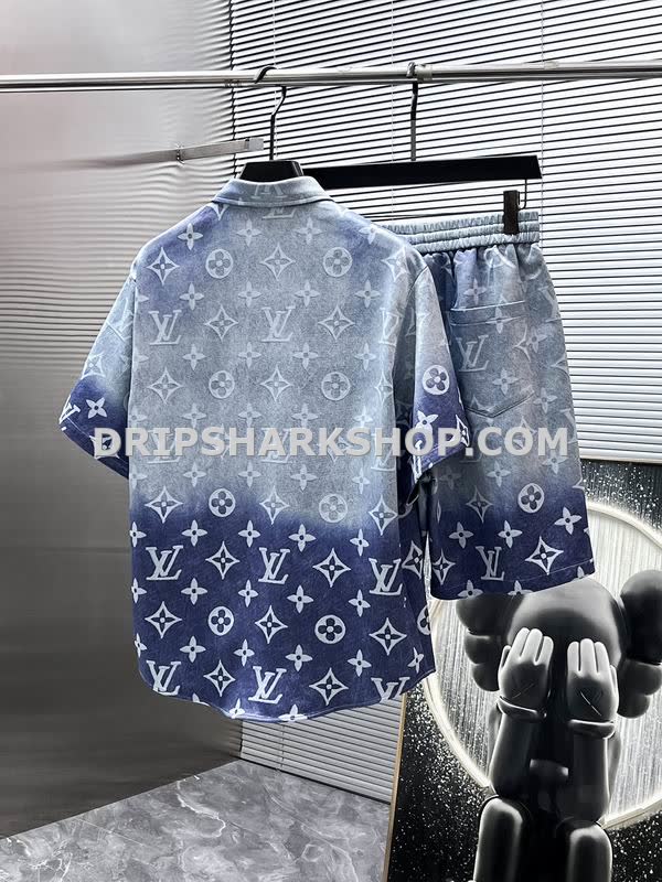 Conjunto corto Louis Vuitton - Azul