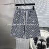 Conjunto corto Louis Vuitton - Gris