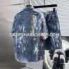 Conjunto corto Louis Vuitton - Azul