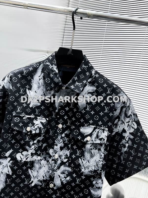 Conjunto corto Louis Vuitton - Negro