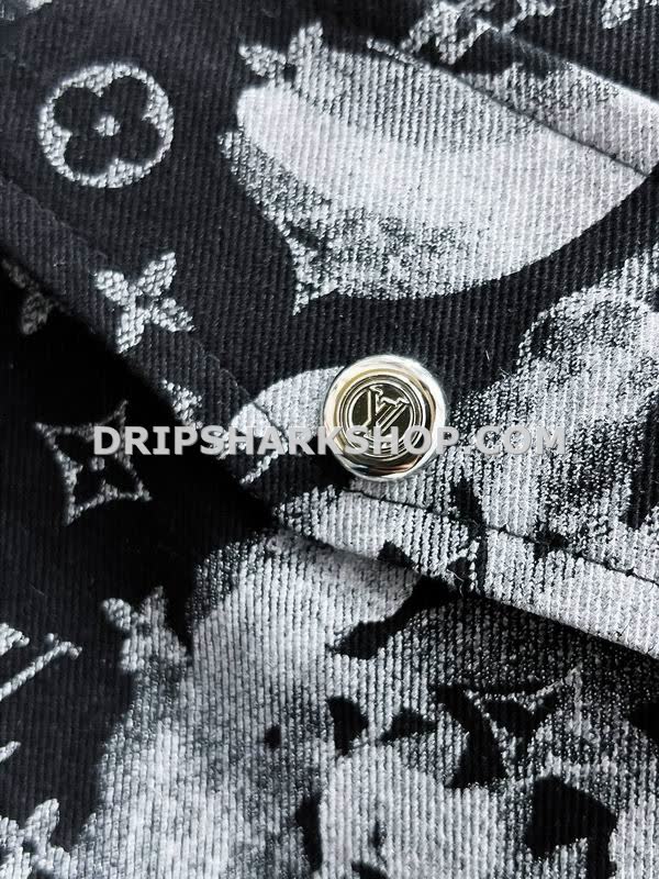 Conjunto corto Louis Vuitton - Negro