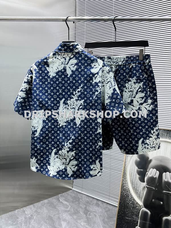 Conjunto corto Louis Vuitton - Azul