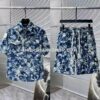 Conjunto corto Louis Vuitton - Azul