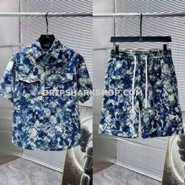Conjunto corto Louis Vuitton - Azul