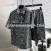 Conjunto corto Louis Vuitton - Negro