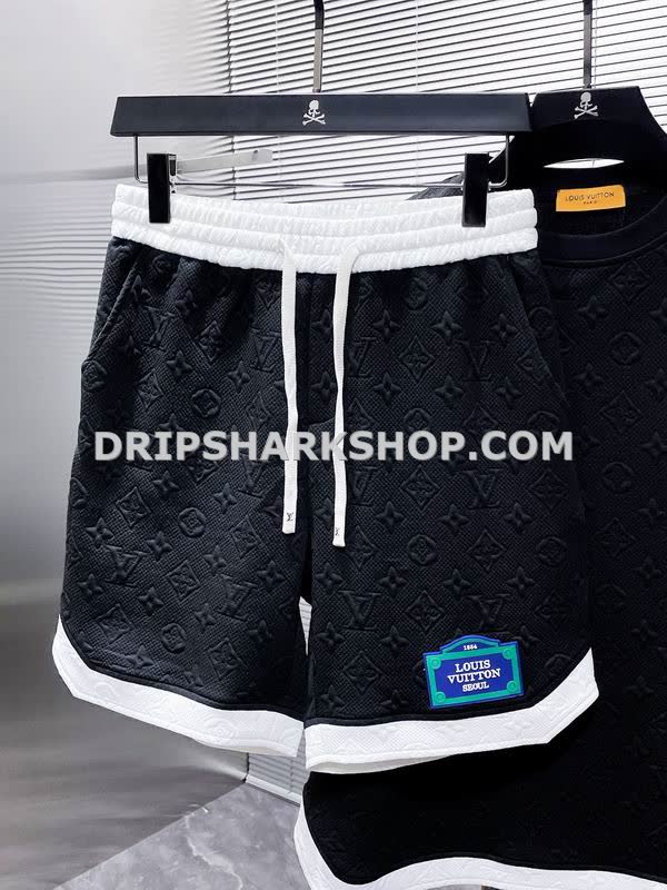 Conjunto corto Louis Vuitton - Negro