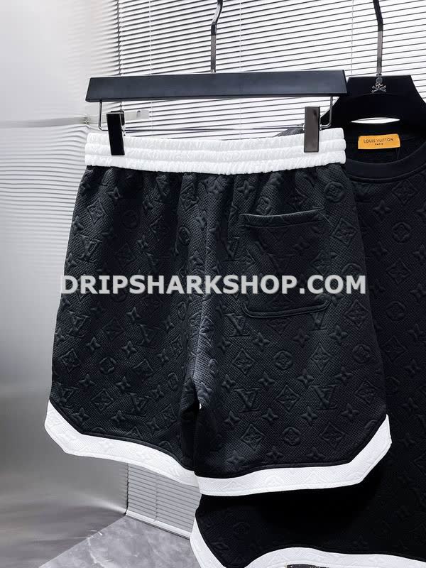 Conjunto corto Louis Vuitton - Negro