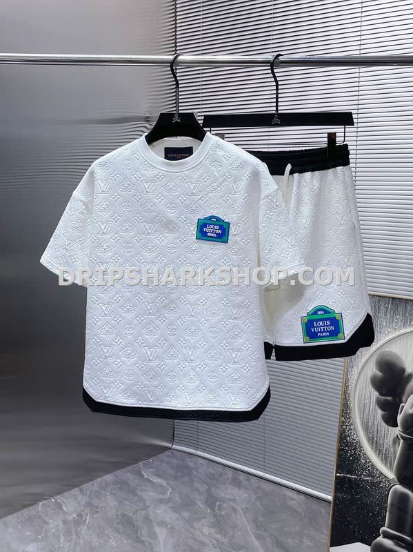 Conjunto corto Louis Vuitton - Blanco