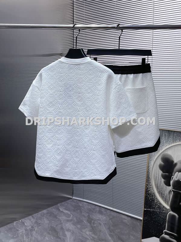 Conjunto corto Louis Vuitton - Blanco