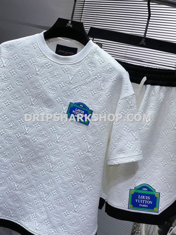 Conjunto corto Louis Vuitton - Blanco