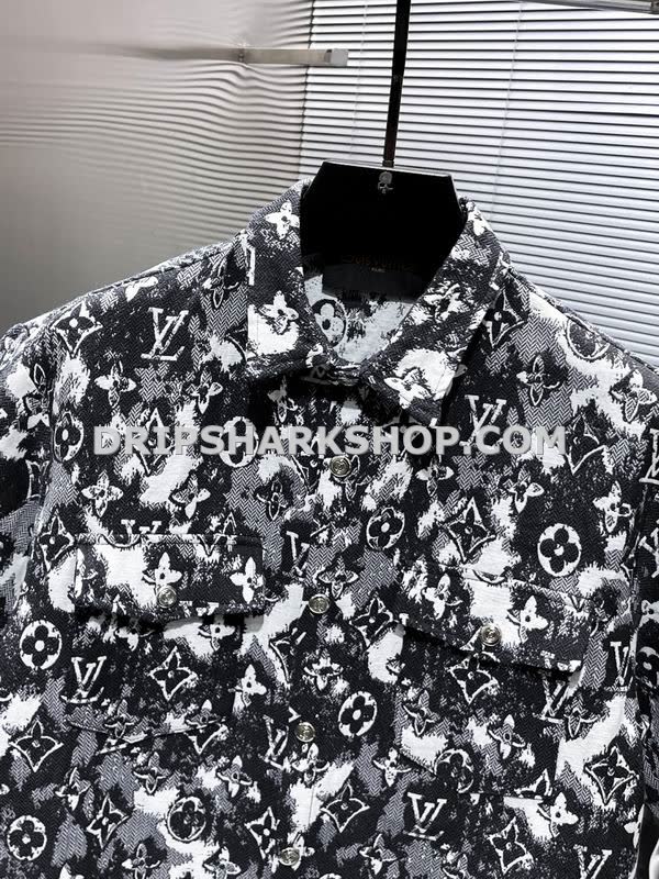Conjunto corto Louis Vuitton - Negro