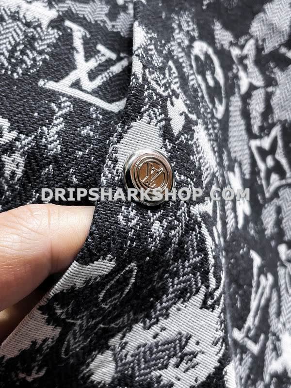 Conjunto corto Louis Vuitton - Negro