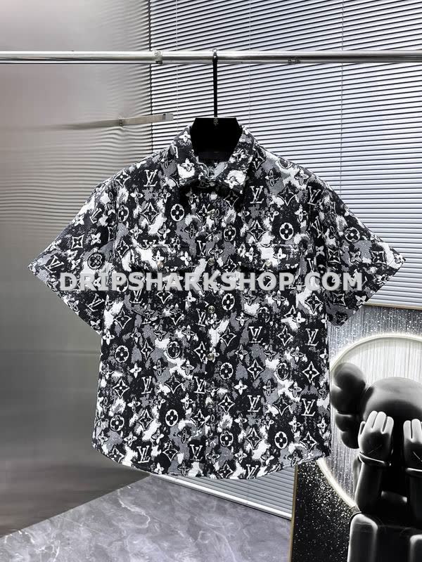 Conjunto corto Louis Vuitton - Negro