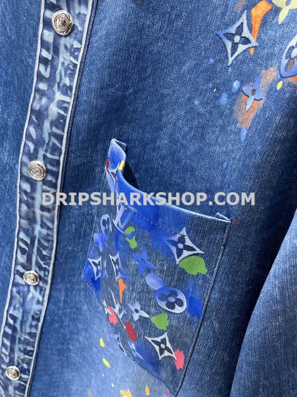 Conjunto corto Louis Vuitton - Azul