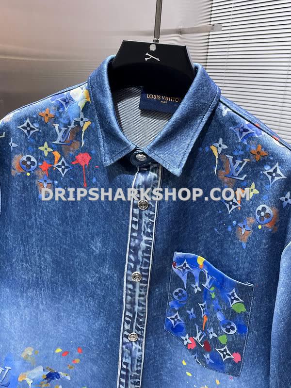 Conjunto corto Louis Vuitton - Azul
