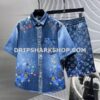 Conjunto corto Louis Vuitton - Azul