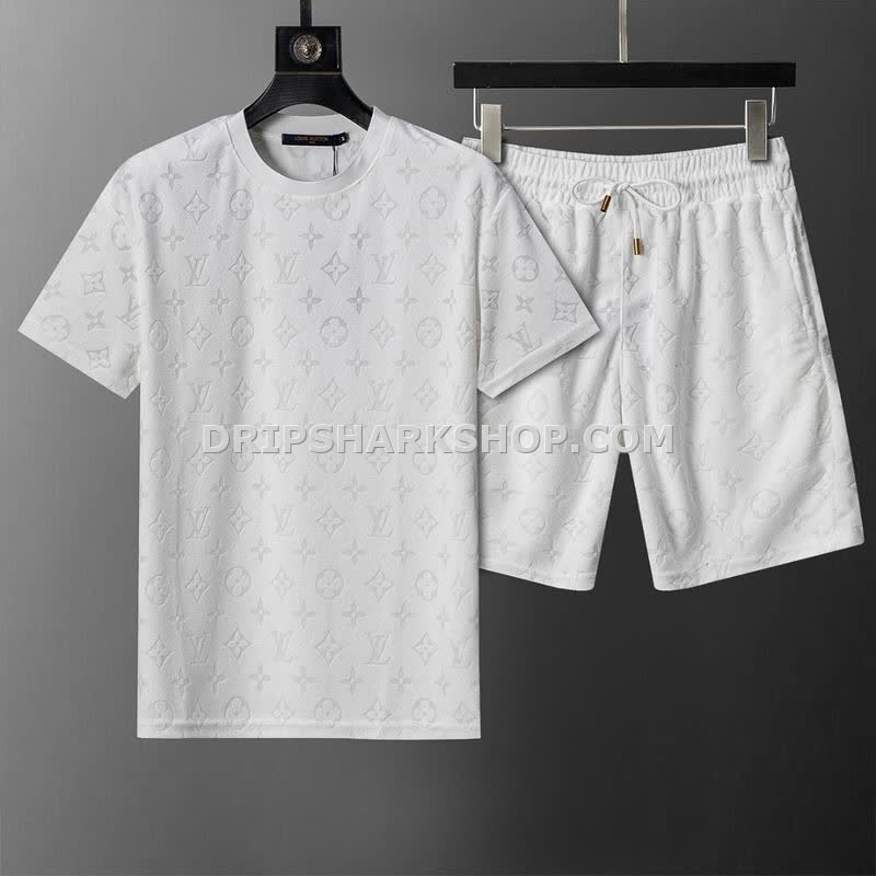 Conjunto corto Louis Vuitton - Blanco